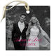 Your Photo Plus Text Square Beveled Glass Ornament Image 10 of 10